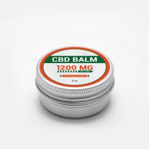 CBD balm label design