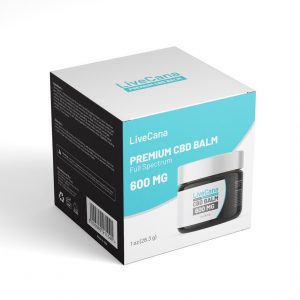 CBD Balm Packaging Template