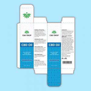 CBD oil label CBDdrop