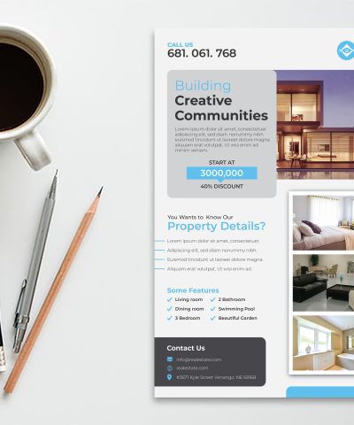 Real-Estate Flyer Print-Ready Template