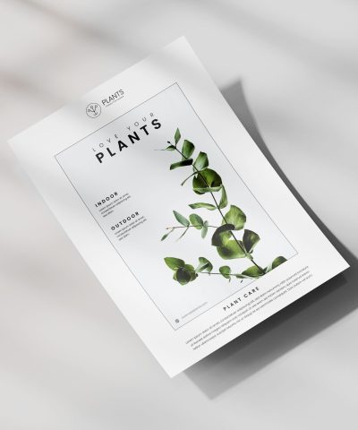 Minimal Flyer Print-Ready Template