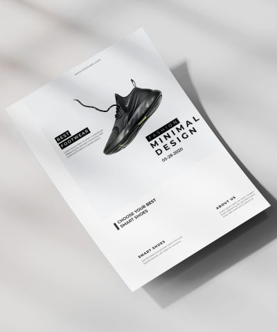 Minimal Flyer Print-Ready Template