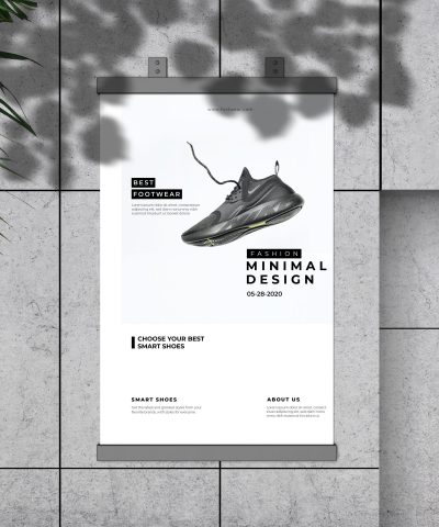 Alternative view of Minimal Flyer Print-Ready Template