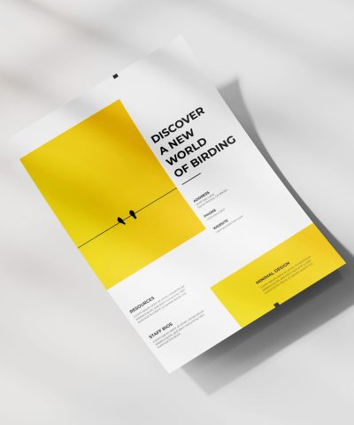 Minimal Flyer Print-Ready Template