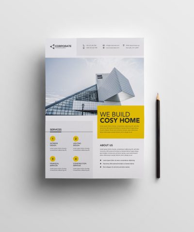 Alternative view of Real-Estate Flyer Print-Ready Template