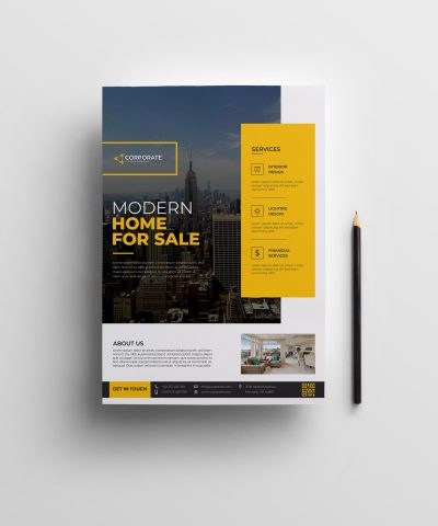 Real-Estate Flyer Print-Ready Template