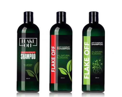 Shampoo Label Bundle Template
