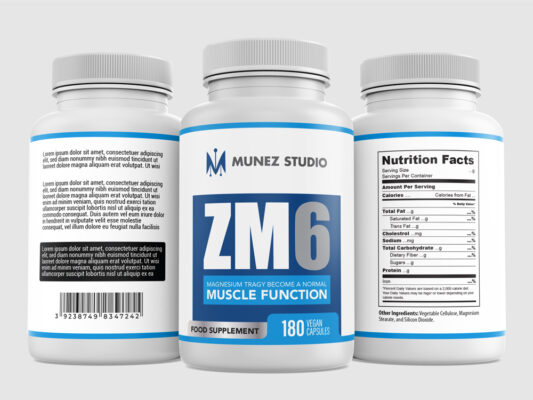 Two Supplement Label Templates
