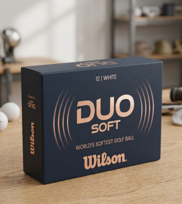 Wilson Duo Soft Golf Balls Box Template