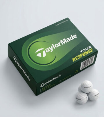 TaylorMade Tour Response Golf Balls Box Template